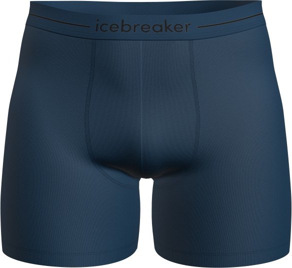 Icebreaker - Anatomica Boxers - Merinounterwäsche Gr M blau