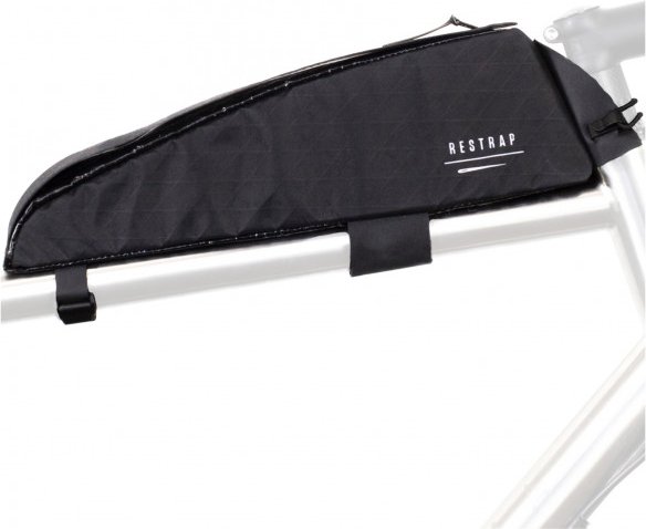 Restrap - Adventure Race Oberrohrtasche - Fahrradtasche Gr 1,5 l grau