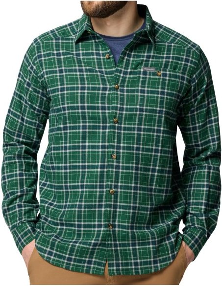Columbia - Cornell Woods Flannel Long Sleeve Shirt - Hemd Gr XXL grün