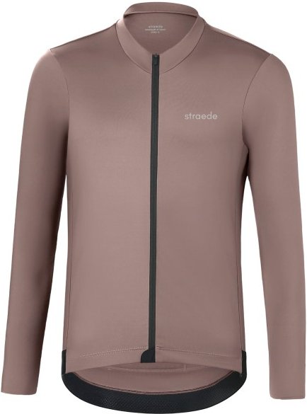 straede - Aerlig Thermal Longsleeve - Radtrikot Gr S braun