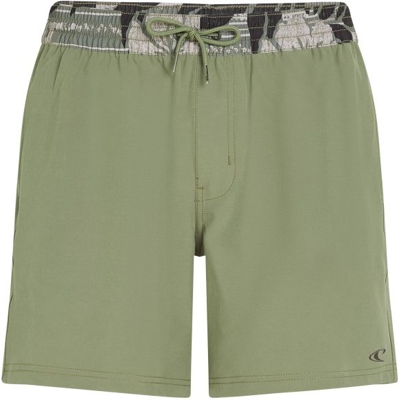 Thumbnail - O'Neill - Pocket Print 16 Swimshorts - Badehose Gr XL oliv