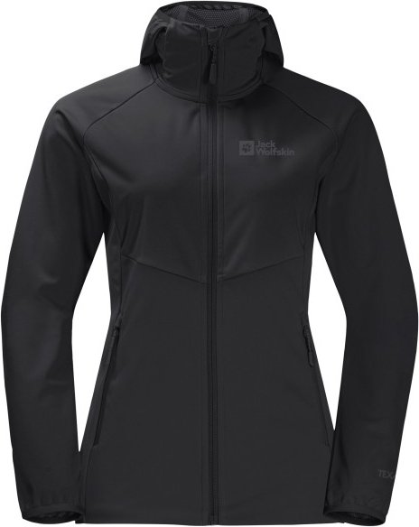 Jack Wolfskin - Women's Go Hike Softshell - Softshelljacke Gr XS schwarz