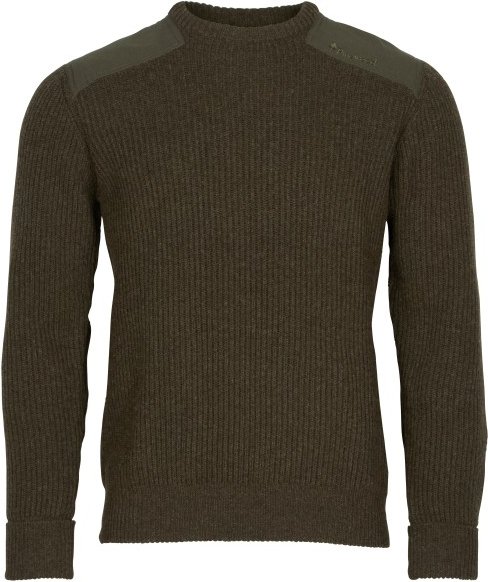 Thumbnail - Pinewood - Lappland Rough Sweater - Wollpullover Gr XXL oliv