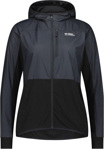 Mons Royale - Women's Diversion Merino Wind Jacket - Fahrradjacke Gr XL schwarz