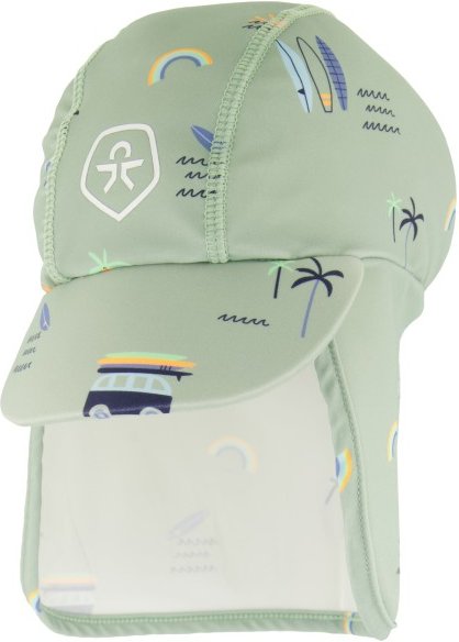 Color Kids - Kid's Hat AOP - Cap Gr 52 cm grün