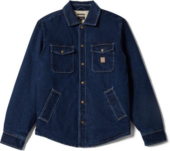 Thumbnail - Brixton - Durham Lined Jacket Cotton - Freizeitjacke Gr S blau