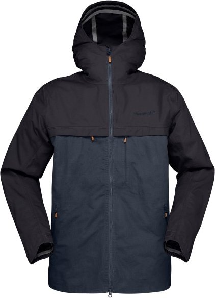 Norrøna - Femund Cotton Jacket - Freizeitjacke Gr S blau