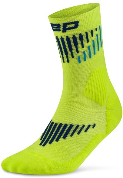 CEP - Core Run Merino Mid Cut 3.0 - Kompressionssocken Gr IV grün