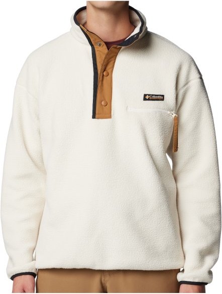 Thumbnail - Columbia - Helvetia II Half Snap Fleece - Fleecepullover Gr XL weiß