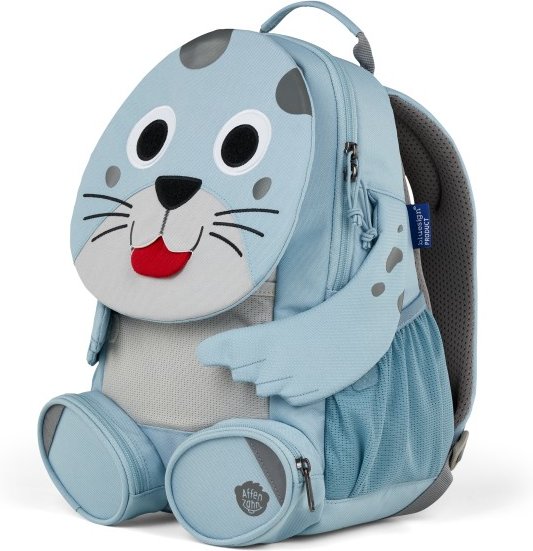 Affenzahn - Großer Freund Robbe - Kinderrucksack grau