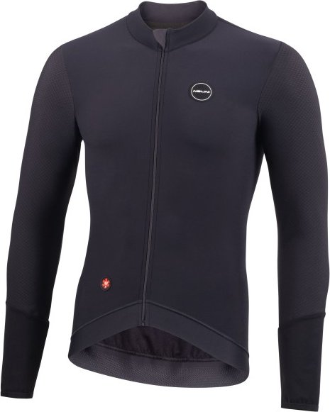 Thumbnail - Nalini - Ergo Warm Jersey - Radtrikot Gr L blau/grau