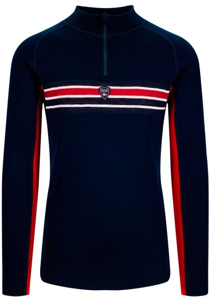 Dale of Norway - Aksla Baselayer Half Zip - Merinounterwäsche Gr M blau