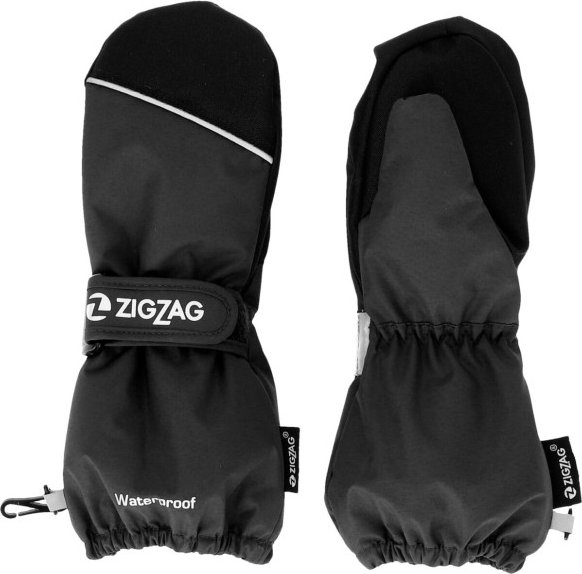 ZIG ZAG - Kid's Shildon Waterproof Mittens - Handschuhe Gr 104/110 schwarz