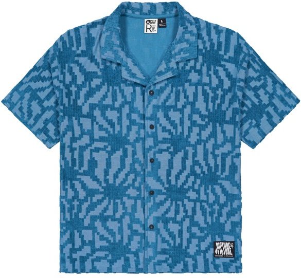 Picture - Spongy Shirt - Hemd Gr L blau
