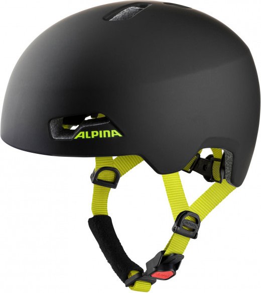 Alpina - Kid's Hackney - Radhelm Gr 47-51 cm grau/schwarz