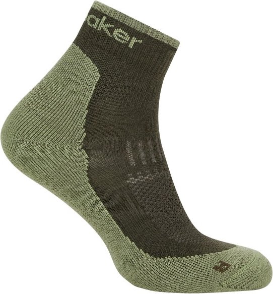 Icebreaker - Merino Hike+ Light Mini - Wandersocken Gr 44,5-46,5 oliv