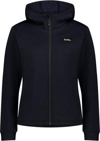Mons Royale - Women's Arcadia Merino Fleece Hoody - Fleecepullover Gr L schwarz