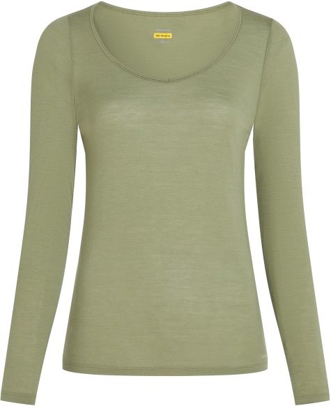 Icebreaker - Women's Siren L/S Sweetheart - Merinounterwäsche Gr L oliv