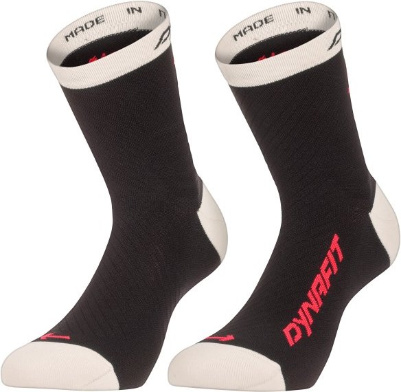 Dynafit - Trail Mid - Laufsocken Gr 43-46 schwarz