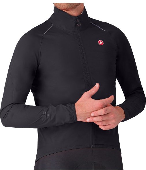 Thumbnail - Castelli - Emergency 3 Rain Jacket - Fahrradjacke Gr XL schwarz/grau
