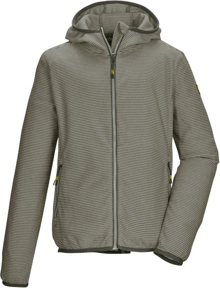 killtec - Boy's KOW 246 Fleece Jacket - Fleecejacke Gr 116 grau