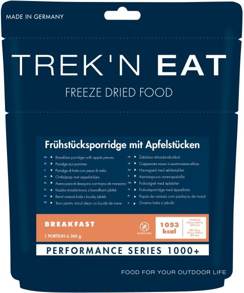 Trek'n Eat - Frühstücksporridge mit Apfelstücken PS1000+ Gr 260 g