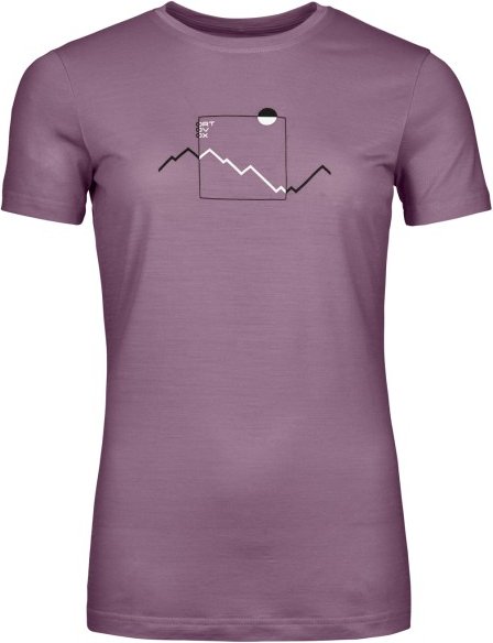Ortovox - Women's 150 Cool Peak Focus T-Shirt - Merinoshirt Gr S rosa/lila