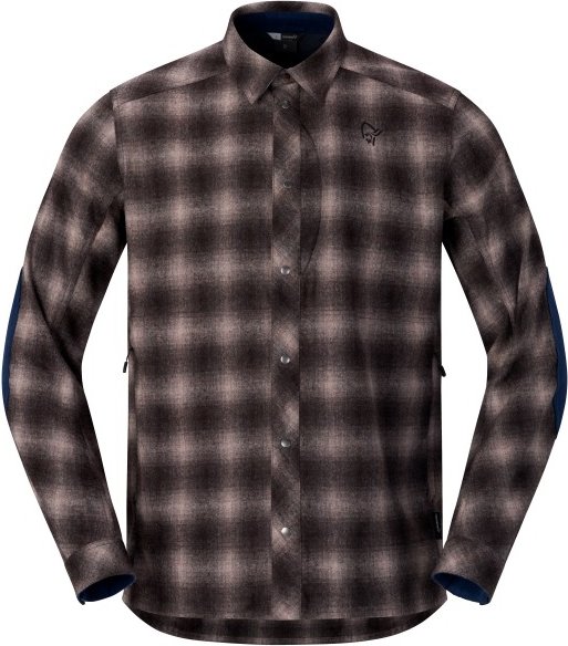 Norrøna - Tamok Wool Shirt - Hemd Gr XL grau