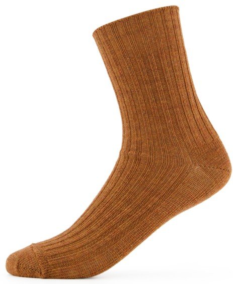Joha - Kid's Uld-Sok - Merinosocken Gr 23-26 braun