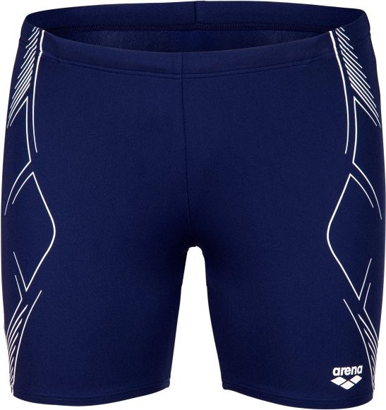 Arena - Graphic Swim Mid Jammer - Badehose Gr 5 blau