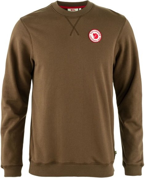 Fjällräven - 1960 Logo Badge Sweater - Pullover Gr M braun