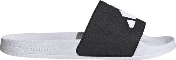 adidas - Adilette Shower Slides - Sandalen Gr 42 grau/schwarz