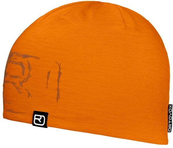 Ortovox - 120 Tec Logo Beanie - Mütze Gr 50-56 cm orange