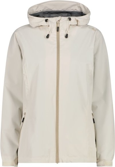 CMP - Women's Jacket Fix Hood with Pack Pocket - Regenjacke Gr 46 beige