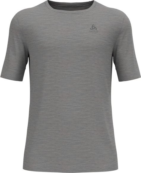 Thumbnail - Odlo - Baselayer Top Crew Neck S/S Merino 200 - Merinounterwäsche Gr L grau