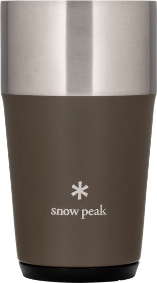 Snow Peak - Shimo Tumbler - Isolierbecher Gr 470 ml braun