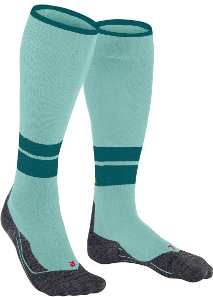 Falke - Women's TK Compression - Wandersocken Gr 35-38 - Width: 36-40cm türkis