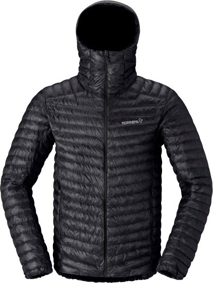 Norrøna - Trollveggen Superlight Down800 Hood - Daunenjacke Gr L schwarz