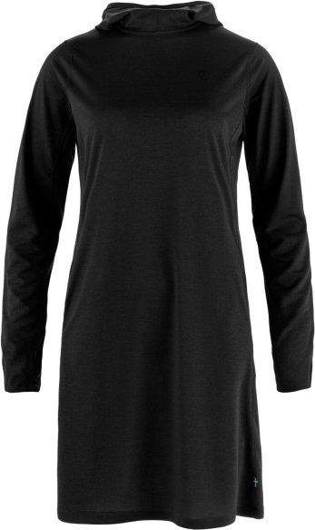 Fjällräven - Women's Abisko Sun-Hoodie Dress - Kleid Gr S schwarz