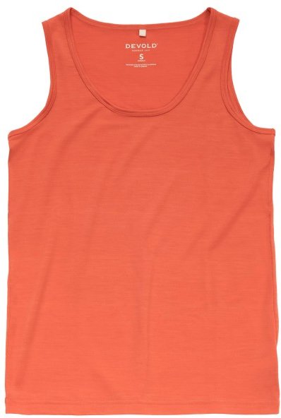 Devold - Women's Classic Tank - Merinoshirt Gr L rot