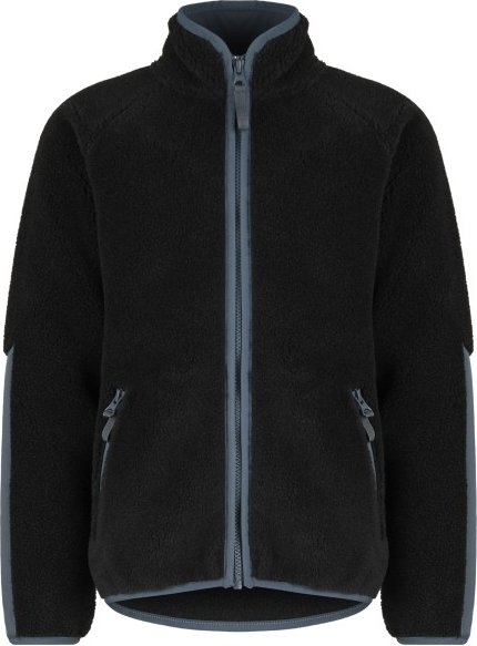 Stoic - Kid's MerinoHighPile357 VallsboSt. Jacket - Fleecejacke Gr 128 schwarz