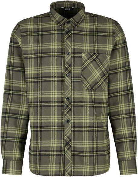 Stoic - MMXX. Nacka Flanel Shirt - Hemd Gr M oliv