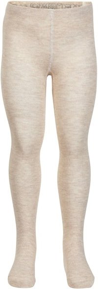 Thumbnail - Minymo - Kid's Stocking Solid - Leggings Gr 104/110 beige