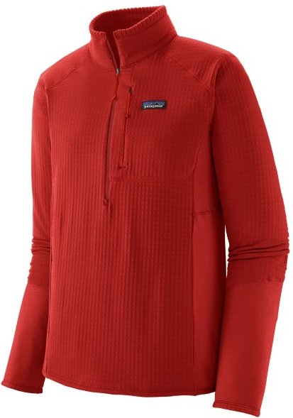 Thumbnail - Patagonia - R1 P/O - Fleecepullover Gr M rot