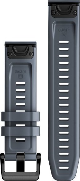 Garmin - QuickFit-Armband Silikon - Armband granitblau