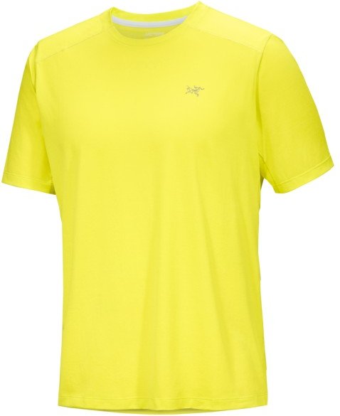 Arc'teryx - Cormac Crew S/S - Laufshirt Gr L gelb