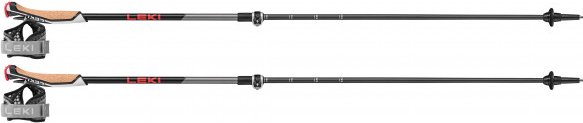 Leki - Instructor Lite - Nordic Walking Stöcke Gr 100-125 cm grau/rot