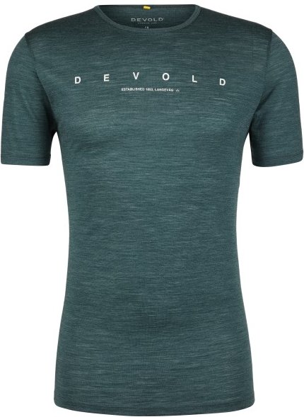 Thumbnail - Devold - Active Kerning Tee - Merinoshirt Gr S woods