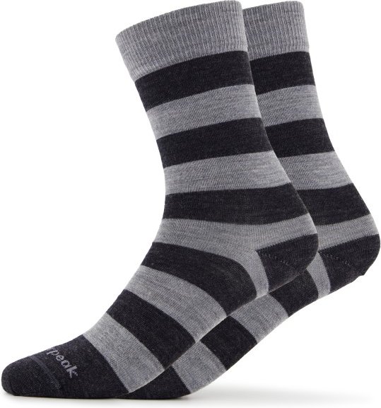 Heber Peak - Merino SylvaHe. Crew 2 Pack - Multifunktionssocken Gr 39-41 grau