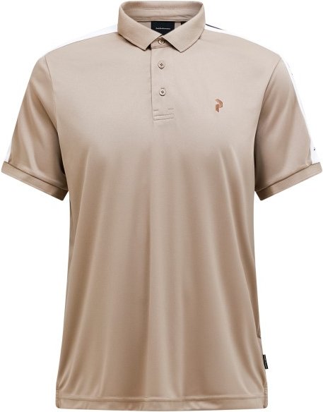 Peak Performance - Player Polo - Polo-Shirt Gr S beige